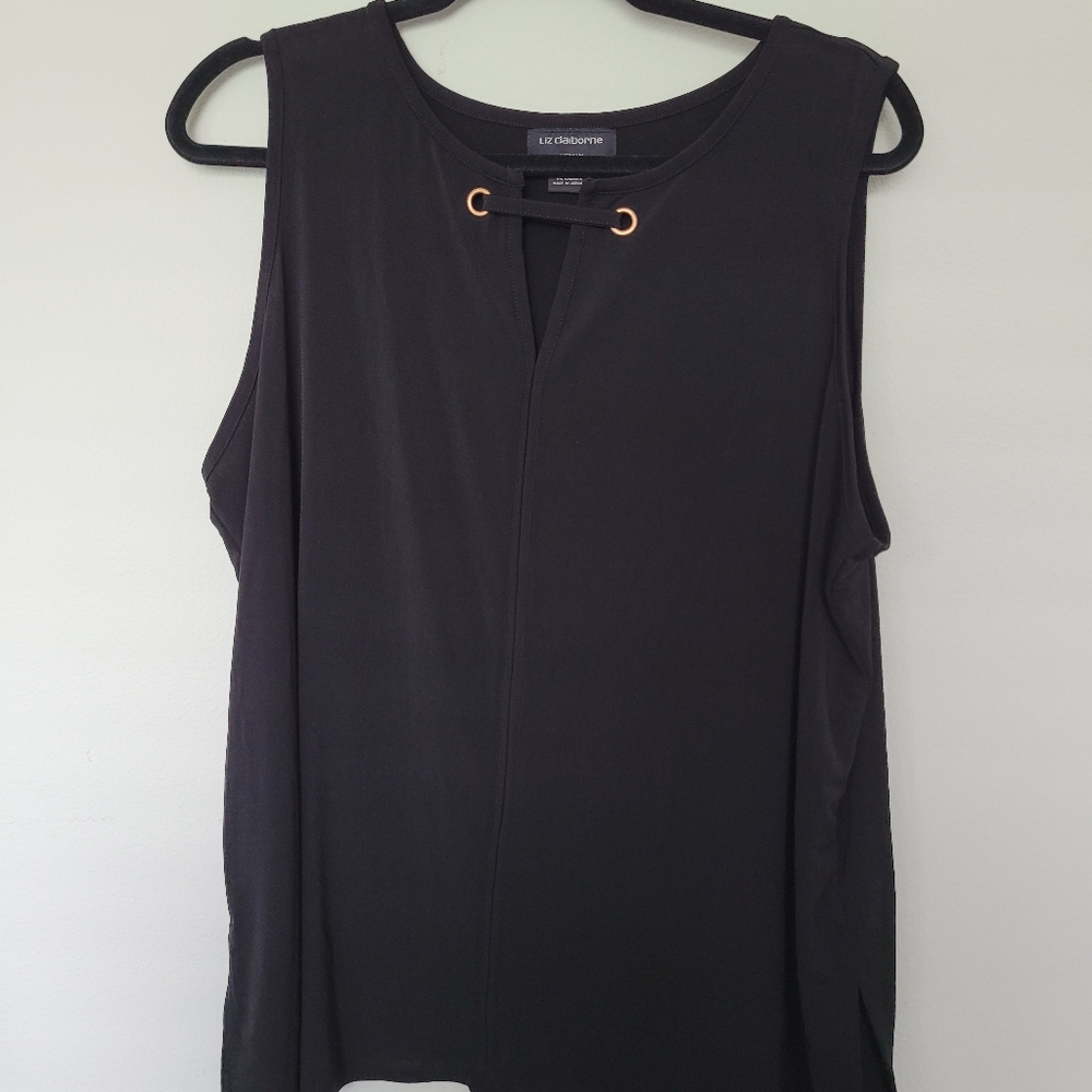 Black Liz Claiborne Blouse